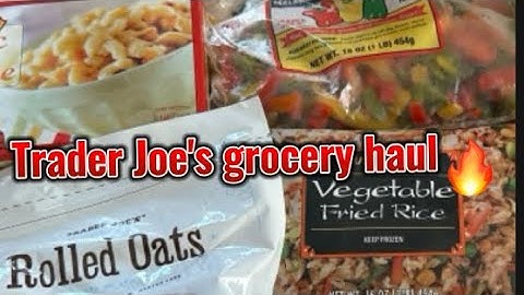￼ Huge back to school Trader Joe