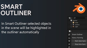 Auto highlight Outliner Add-on for Blender