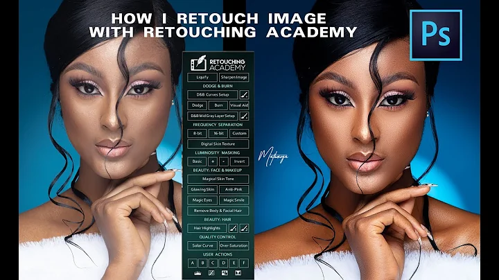 HOW I RETOUCH IMAGES IN PHOTOSHOP USING RETOUCH ACADEMY