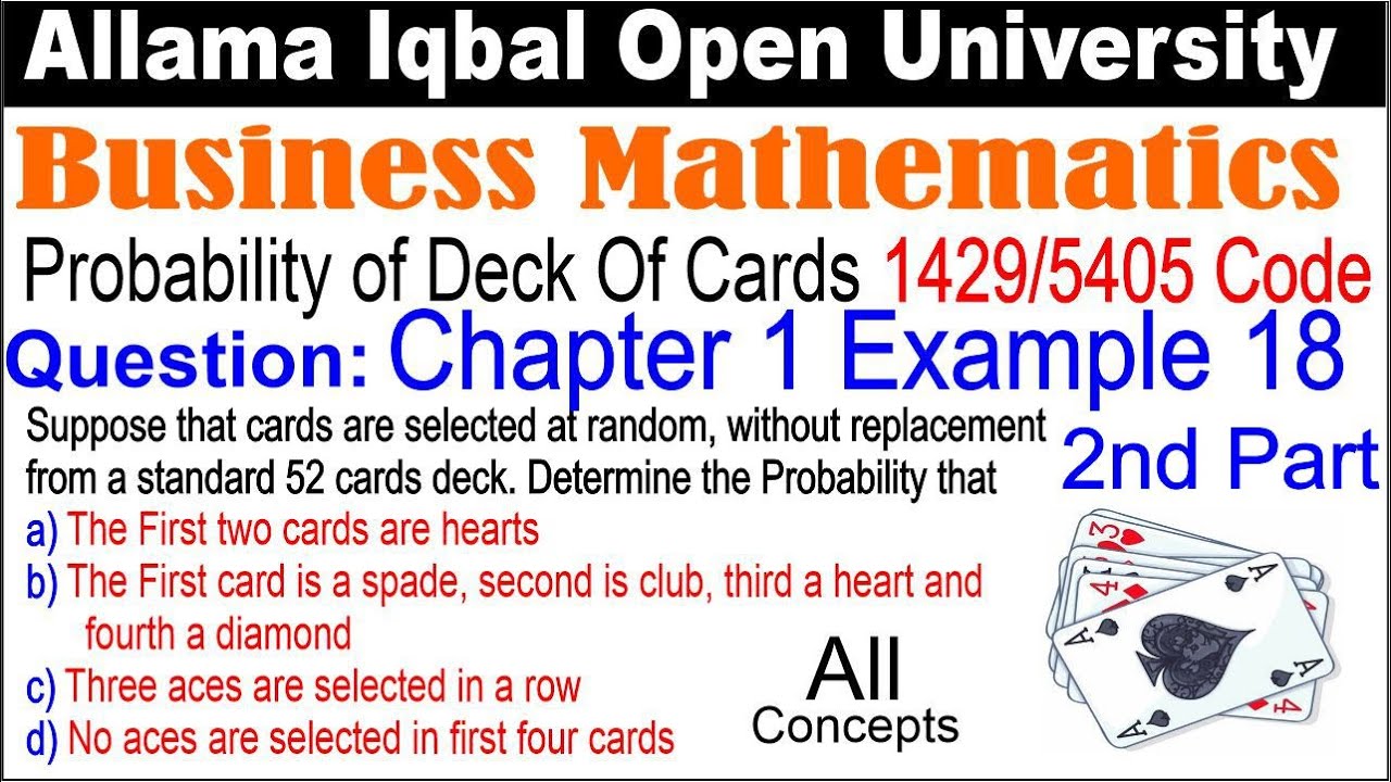 Probability Deck Of Cards Without Replacement Probability Deck Of Probability Deck Of Cards Without Replacement Probability Deck Of