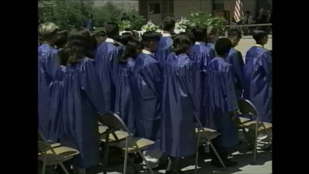 Quimby Oak Middle School 1996 Commencement YouTube