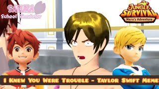 Sakura School Simulator Jungle Survival Marus Adventure Kai Are In Troubletaylor Swift Song