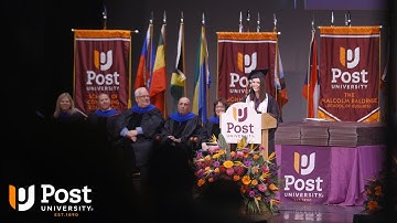Class of 2023 Main Campus Valedictorian Commencement Speech by Audrey Poehler | Post University