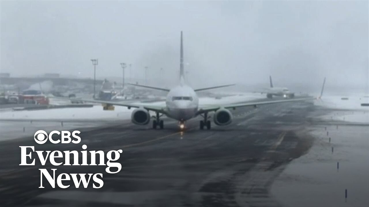 Powerful winter storm brings heavy snow to Northeast - YouTube