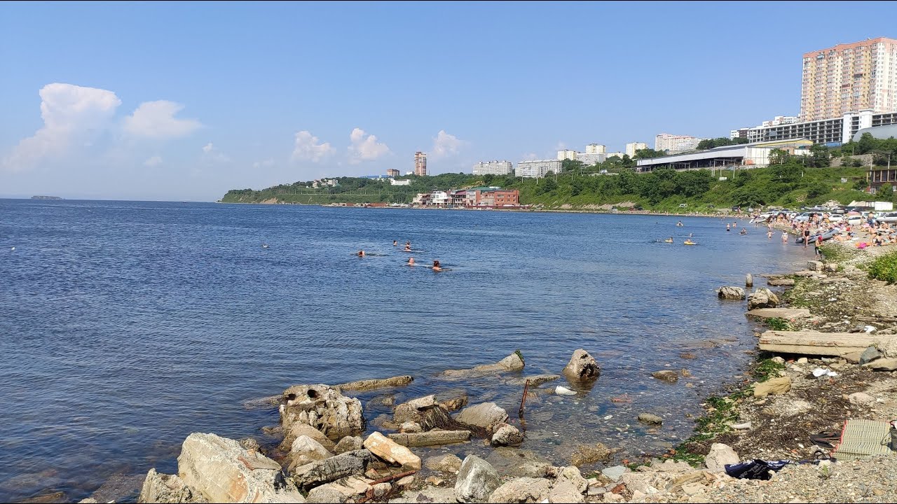 Пляж на второй речке владивосток