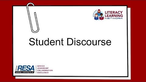 PD Minute Student Discourse