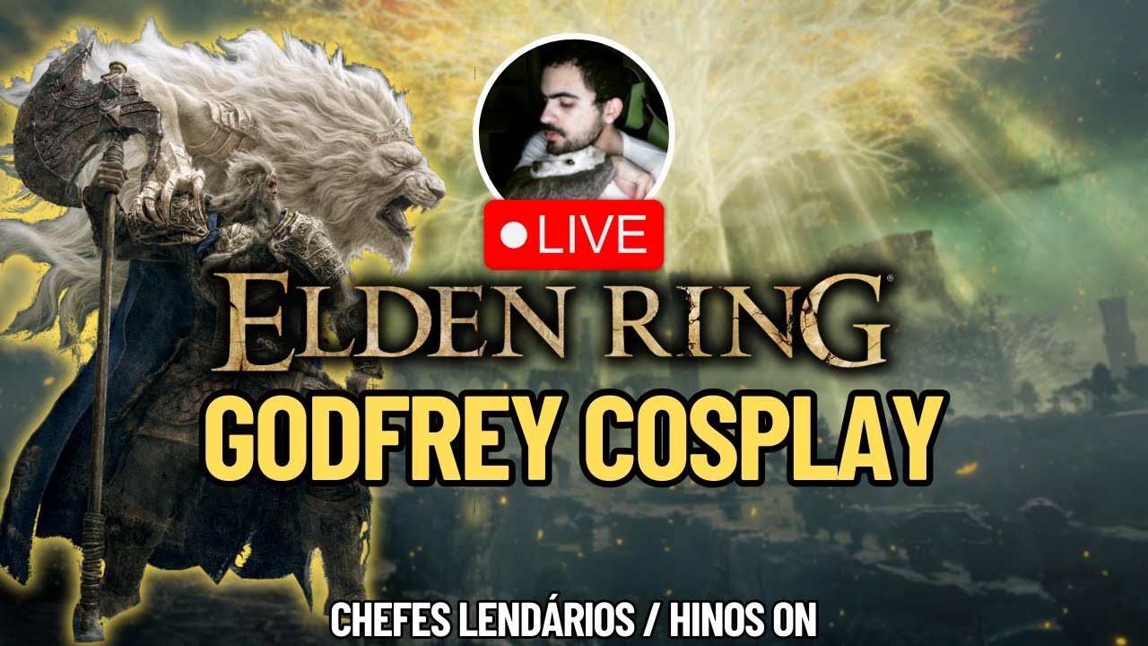 Elden Ring com a build do GODFREY !pix !discord !sosrs YouTube