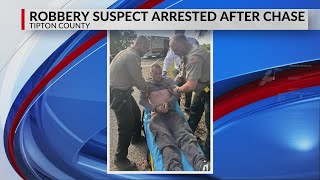 Kentucky fugitive arrested after chase ends in crash on Highway 51 in Tipton County