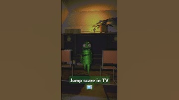 Jump scare in R E P O. 📺👁 #repo #gaming #funny #memes #shorts