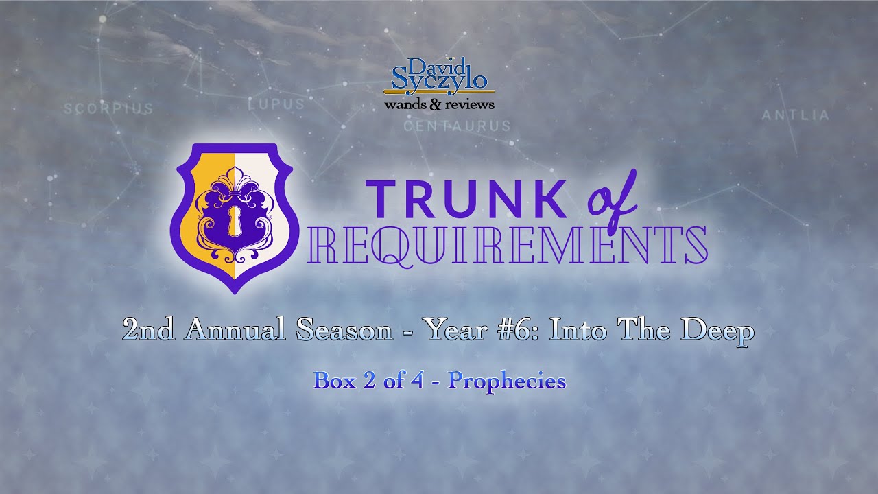 Trunk Of Requirements - Year 6: Into the Deep / Box # 2 of 4: Prophecies