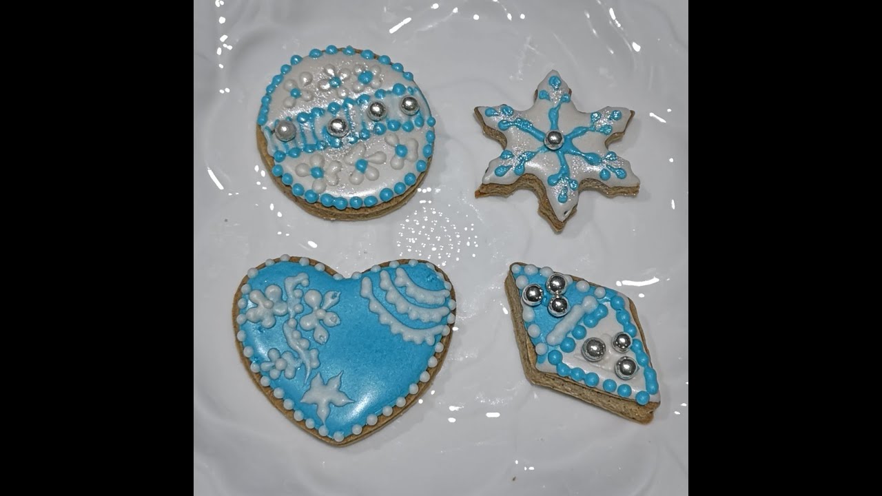 Royal Icing Yöntemiyle Kurabiye Süslemesi YouTube