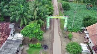 Gerbang Masuk Desa Suka Maju Bunga Mayang Lampung Utara.