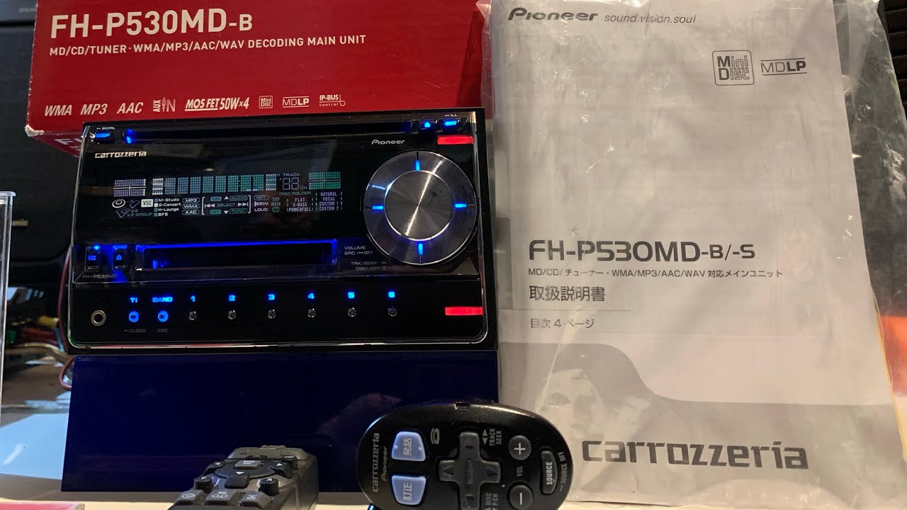 Pioneer carrozzeria FH-P530MD-S 新品ジャンク扱い ☆carrozzeria Pioneer カロッツェリア パイオニア FH-P530MD