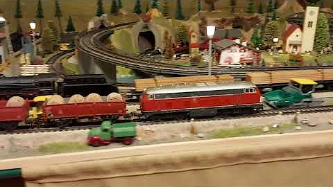 Volker's model trains - Märklin H0 analog -  running session - 135
