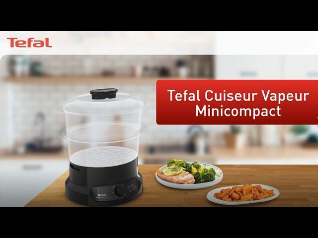 TEFAL I Avec le cuiseur vapeur Minicompact préparez des repas savoureux,  sains et nutritifs 