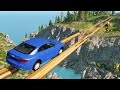 Mobil vs log bridge  beamng drive
