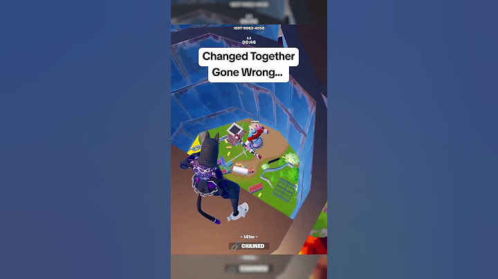 Chained Together Didn’t Went as Planned #fortnite #fortnitemaps #fortnitecreative #chainedtogether