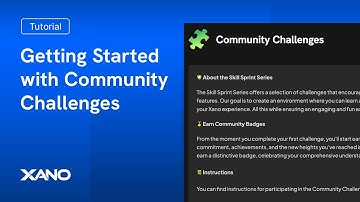 Getting Started with Community Challenges
