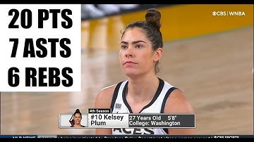 Kelsey Plum Scores 20 Points As Las Vegas Aces SLAUGHTER Phoenix Mercury In Semifinals Rematch!