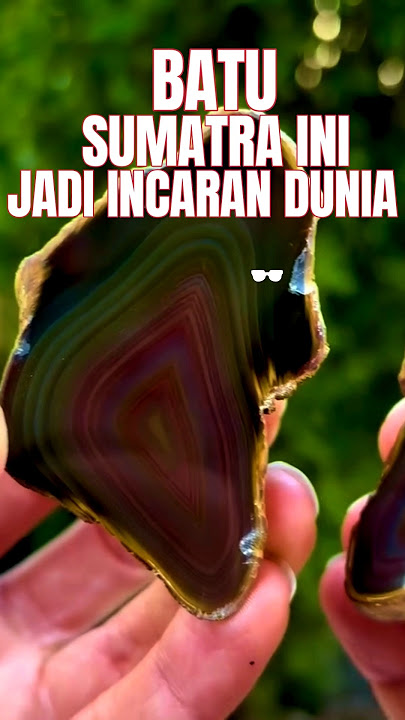 This Indonesian Stone is Selling Well in Europe!