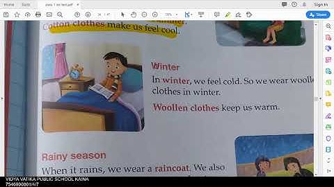 class 1 sst chapter 10 clothes we wear part 1
