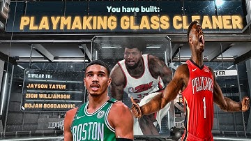 This Build Can Do Everything!!! ZION WILLIAMSON Build PLAYMAKING GLASS CLEANER NBA2K20
