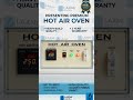 Premium Hot Air Oven up to 250 C &amp; 350 C 🔥 Heavy Build Quality with 2 Year Warranty!