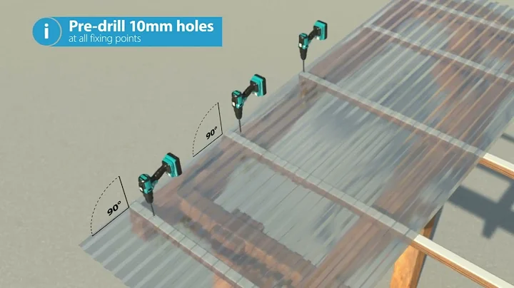 SUNTUF DIY garden canopy in four easy steps