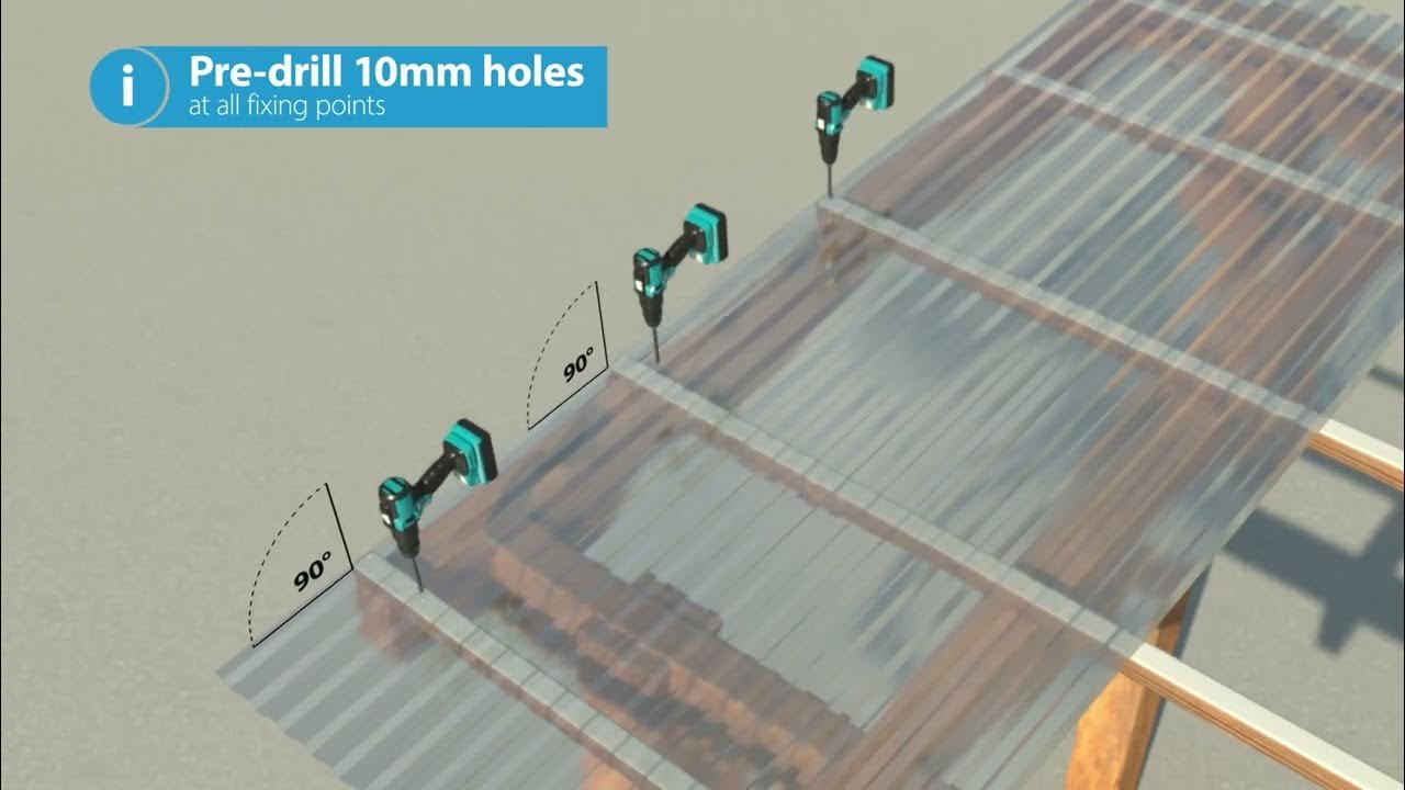 SUNTUF DIY garden canopy in four easy steps YouTube