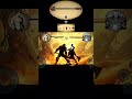 upper slash of staff of night vs Titanium #shorts #shadowfight2 #shortsfeed