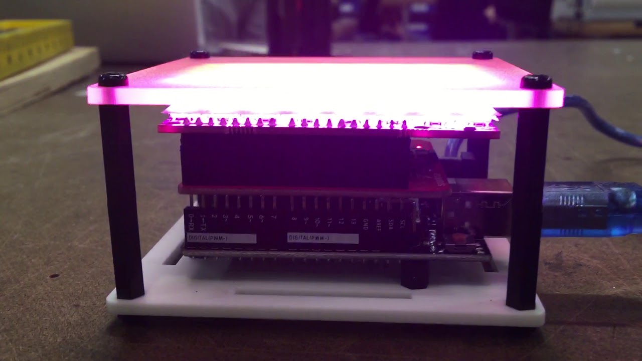 Arduino LED Enclosure - YouTube