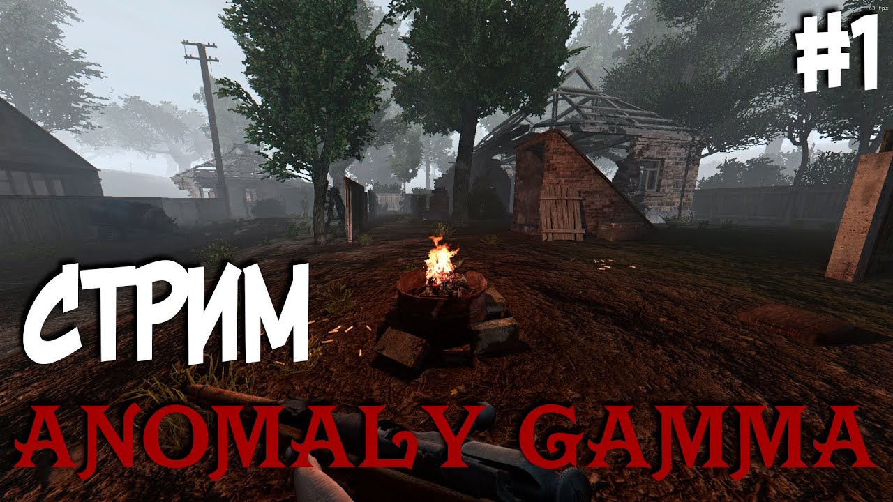 Стрим СТАЛКЕР Anomaly Gamma 0.9 / Прохождение STALKER Аномали Гамма #1 ...