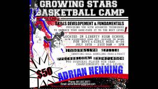 Adrian Henning- Growing Stars Basketball Camp (Promo)