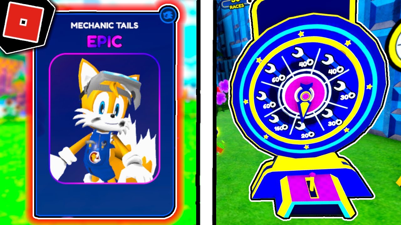 MECHANIC TAILS is the new Sonic Speed Simulator skin? #SonicHub #Sonic