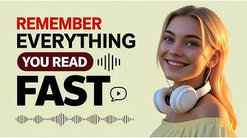 The Easiest Method to Remember Everything You Read | Listening Practice Podcast