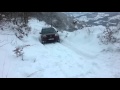 Nissan X-trail off road snow