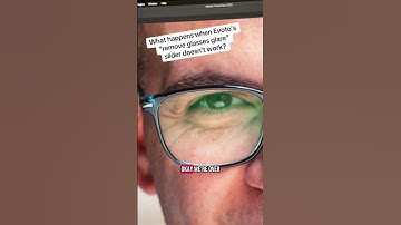 What happens when the “Remove Glasses Glare” slider in Evoto doesn’t work? It’s an awesome tool —