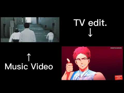 TVアニメ「バクテン!!」OP主題歌「青春の演舞」MusicVideoとTVeditの比較