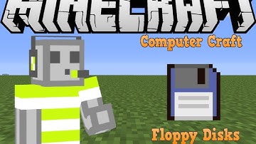 Minecraft Computer Craft Tutorial Ep.1 Floppy Disks