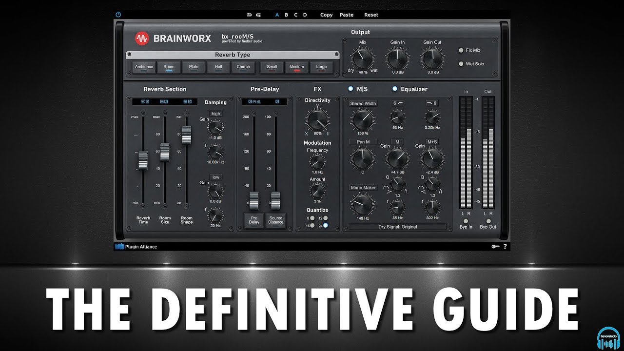 New Brainworx bx_rooMS Reverb - THE DEFINITIVE GUIDE