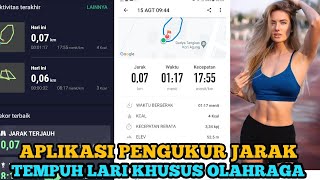 Aplikasi pengukur Lari - Jarak tempuh lari gunakan ini ! cocok untuk joging screenshot 2