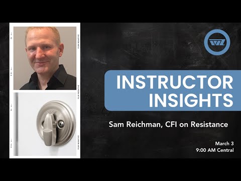 Instructor Insights 3.3: Resistance