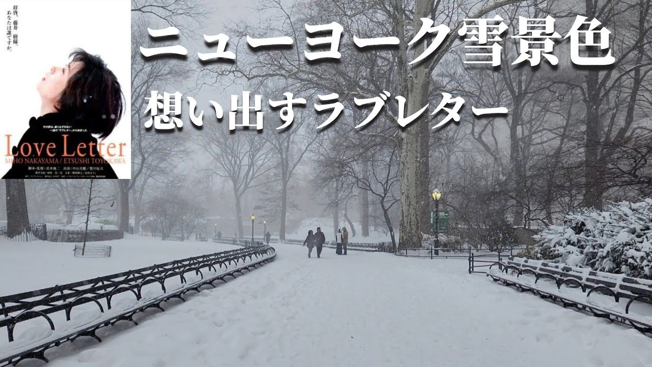 ニューヨーク雪景色で想い出すラブレター | 海外の反応 | もうすぐバレンタインデー