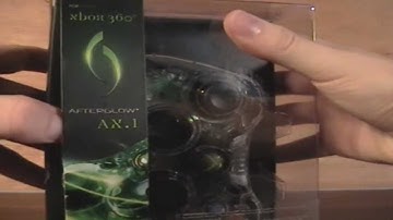Afterglow Xbox 360 Controller Unboxing