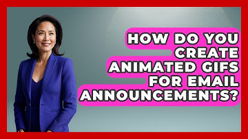 How Do You Create Animated GIFs For Email Announcements? - Graphic Design Nerd