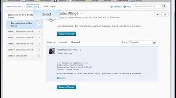 D2L v10.2 Using the Discussion Tool Demo