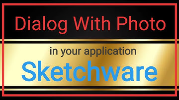 How to Create add photo in your dialog with sketchware