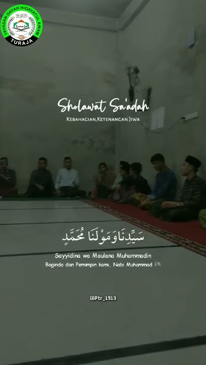 suasana muhadharah di dayah hidayatul awam turaja(sholawat sa'adah) #sholawat #santri #keumala
