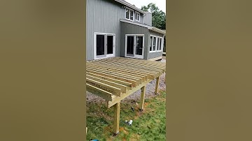 Framing Day 🥳 #building #decks