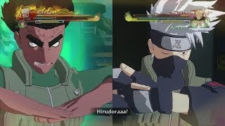 Naruto Ultimate Ninja Storm Revolution DEMO ᴴᴰ - Arcade Mode: Kakashi Playthrough 1 (1080p) screenshot 3